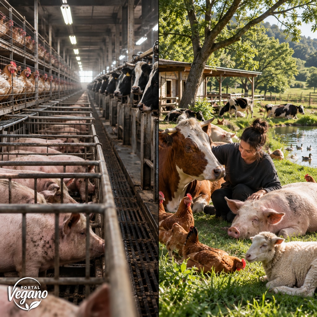 Excusa 47 ¡Hay criaderos que cuidan a los animales como en los santuarios!